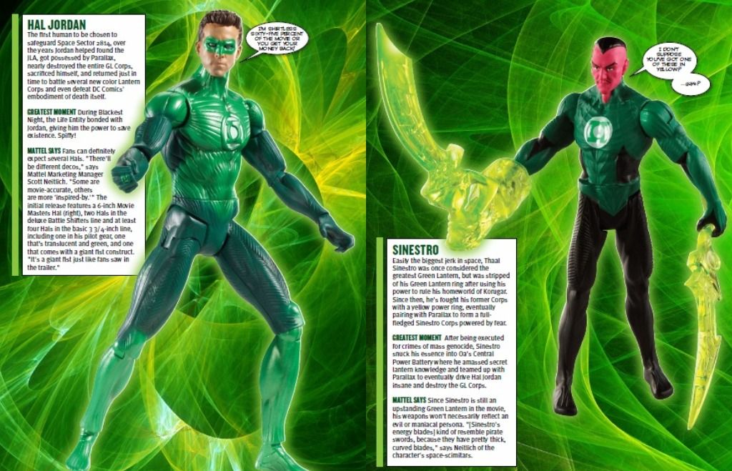 green lantern airplane toy